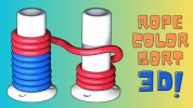 Rope Color Sort 3D img