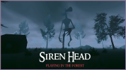 Siren Head Playing in the Forest img