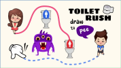 Toilet Rush - Draw Puzzle img