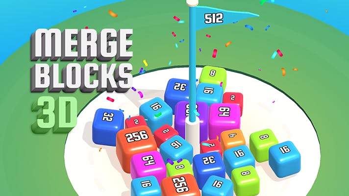 Merge Blocks 3D - Play Merge Blocks 3D On Among Us