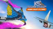 Base Jump Wingsuit Flying